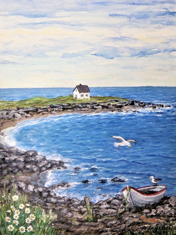 Lítið hús við hafið